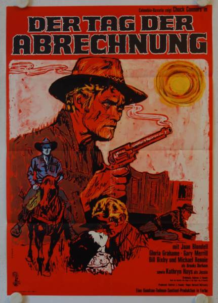Der Tag der Abrechnung originales deutsches Filmplakat